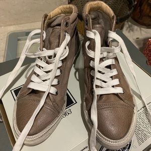 Frye sneakers pre loved